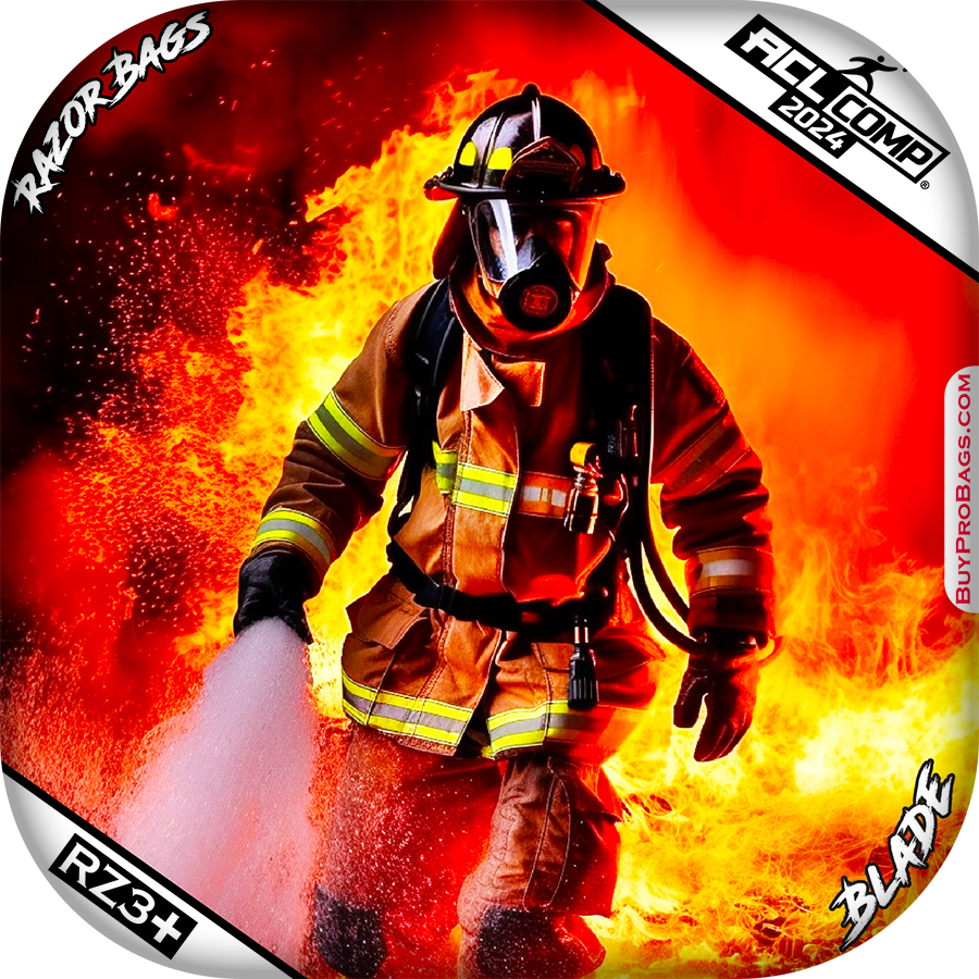 ACL Comp - Razor Blade - Hero Fireman - Buy Professional Cornhole Bags