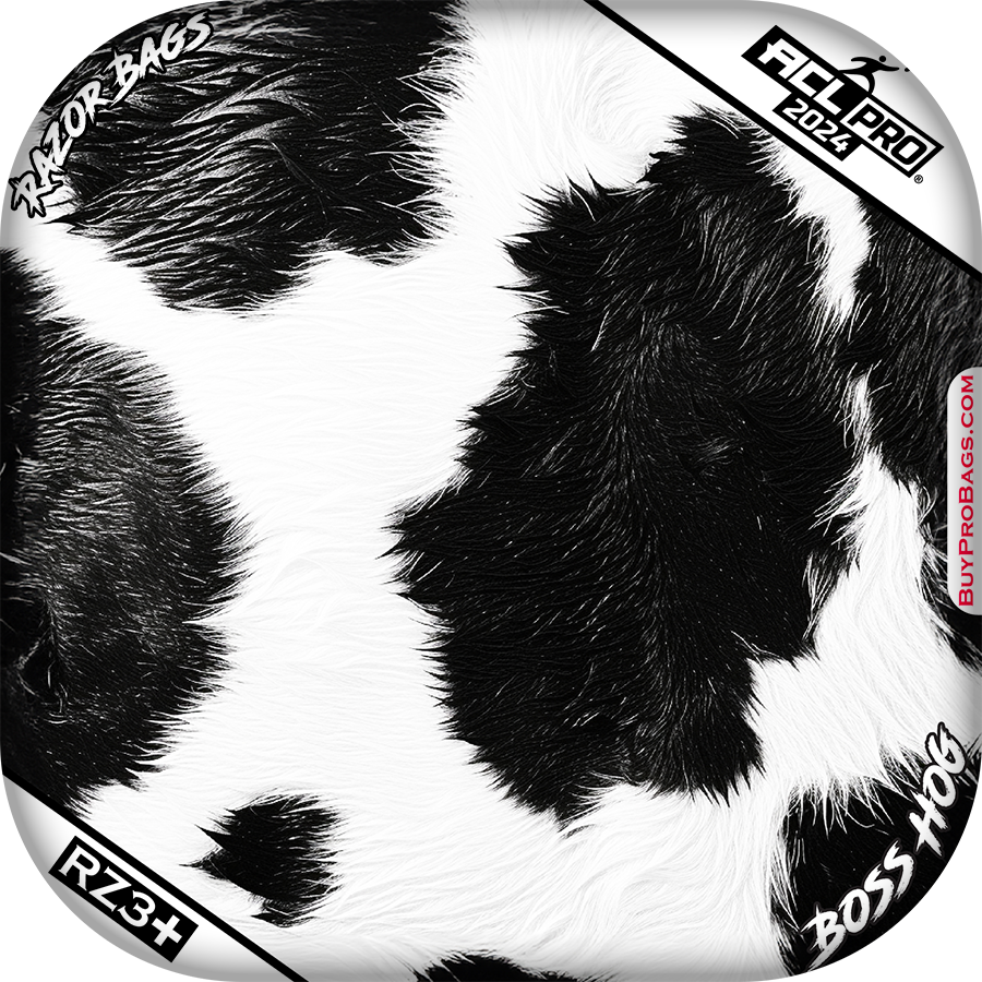 ACL Pro - Razor Boss Hog - Cow Print - Buy Professional Cornhole Bags