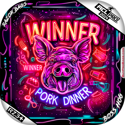 ACL Pro - Razor Boss Hog - Winner Winner Pork Dinner - Buy Professional Cornhole Bags